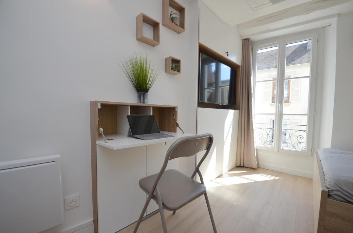 Le Petit France - Hyper Centre De Fontainebleau - Proche Insead Daire Dış mekan fotoğraf